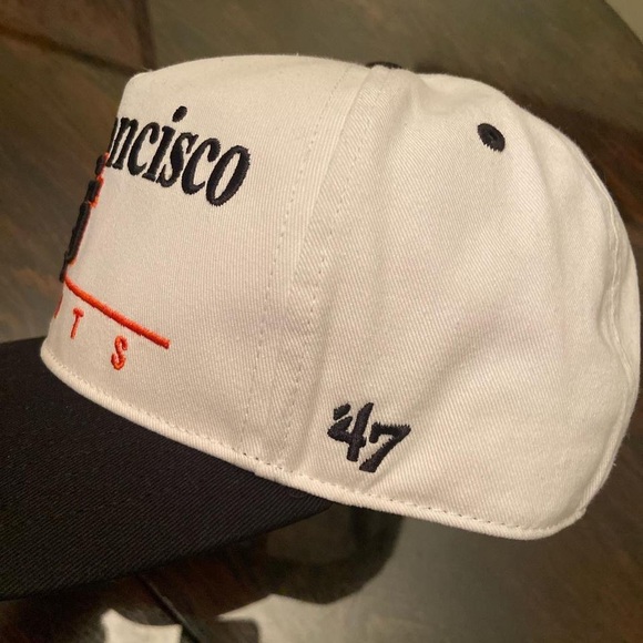 NWOT San Francisco Giants '47 Hitch Adjustable Snapback Hat Cap OSFA - Picture 2 of 3